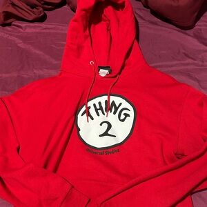 Thing 2 hoodie from universal studios